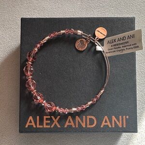 Alex and Ani Rose Crystal Bracelet